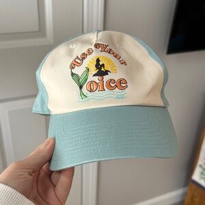 NWT Disney x Junk Food Little Mermaid Adjustable Cap